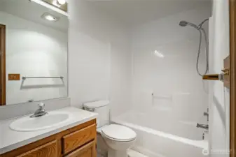 Primary full bathroom.