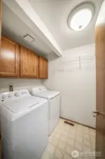 This is laundry has so much potential. Washer & Dryer stay