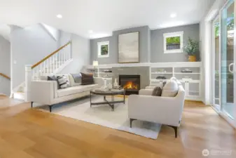 Inviting main floor family room.
