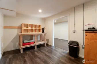 Lower level extra room
