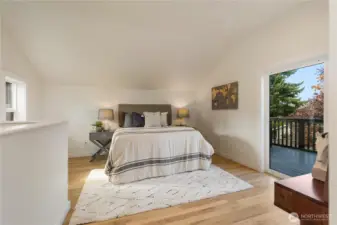 Loft bedroom