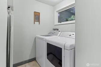 Laundry located on the main level for convenience.