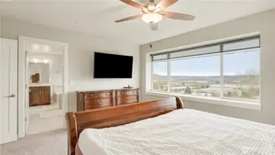 Another view of the primary bedroom.