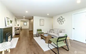 Enter to into formal living area.