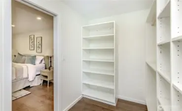 Large Custom Closet ready for you!