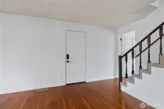 Living Room- View of front entrance