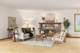 Huge Living/Rec Room