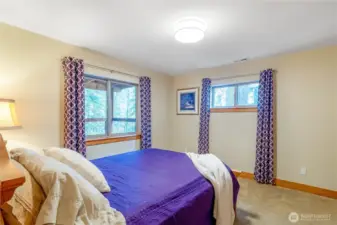 Additional bedroom view with natural light