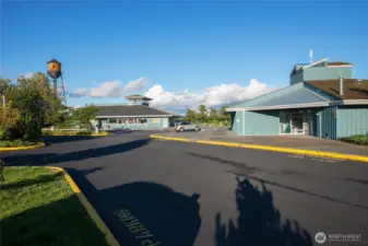Laundry and shower facility