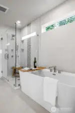 Another view of the lovely primary bath