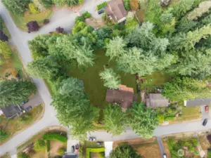 Both parcels together constitute just under an acre.