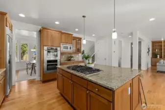 Kitchen with eating space