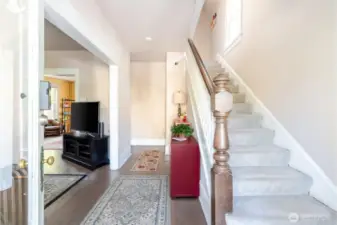 Entry way when you walk in.
