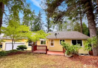 Right side of the house is a vacant land