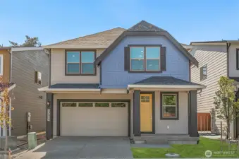 Exterior is of another Alder plan, colors and finishes may vary. See Site Agent for details.