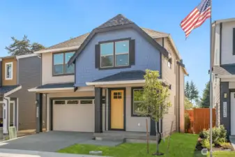 Exterior is of another Alder plan, colors and finishes may vary. See Site Agent for details.