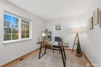 3rd bedroom may be used for office or hobbies.