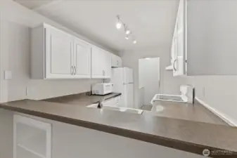 Lots of counter space.