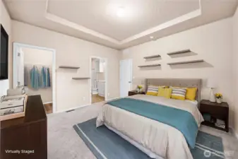 Primary Bedroom - Virtually Staged