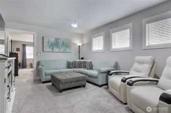 The second-floor bonus area is an absolutely perfect retreat, designed for unwinding in the evening. Whether it’s cozying up with a book, catching a favorite show, or enjoying quiet time, this space offers comfort, privacy, and a true sense of home.