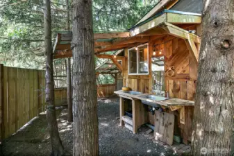 Outdoor Kitchen Area