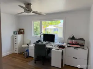 Another view of newly updated second bedroom on main level