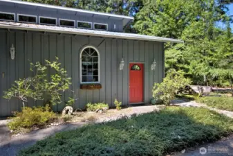 Behind the Red Door
