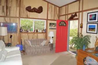 Office/Living/Sleeping area
