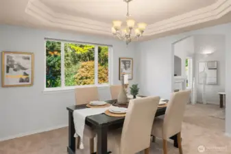 Formal dining room