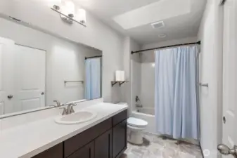 Full bathroom on second floor