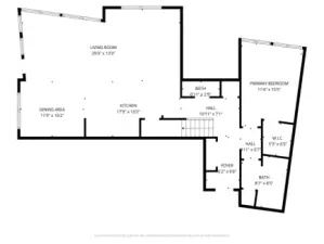 Main floor floor plan - don't miss the 3d tour!