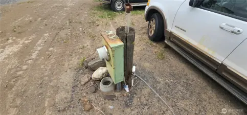 Power and water on one of the lots.