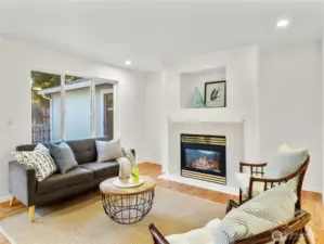 Enjoy gatherings, board games, movie nights in front of the fireplace.