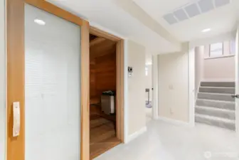Did I mention there's a sauna??