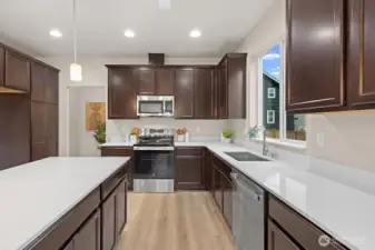 Photographs are for illustrative purposes only. Features, finishes, interior/exterior colors, landscaping and floorplan shown may vary from actual homes built