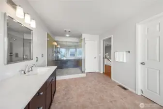 Master bathroom
