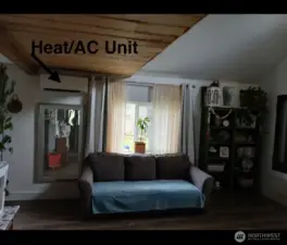 Living Room Next to Eating Space