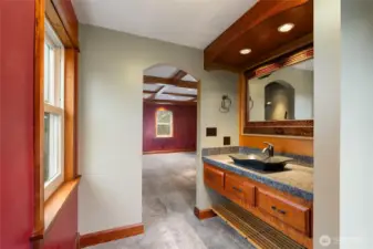 Sink area in master bedroom.