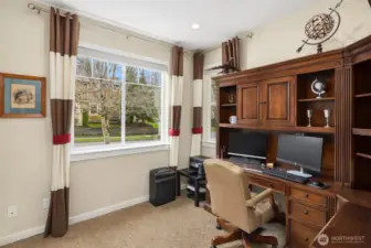 Office/3rd bedroom also on the main floor.