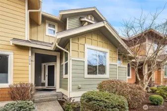 Your welcoming, covered front porch.