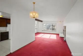 Great open concept candidate! Create a fantastic entertainment space. Plenty of area for a large kitchen island and dining space.