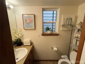 Half bath in the main floor