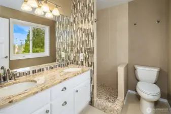 Remodeled primary bath