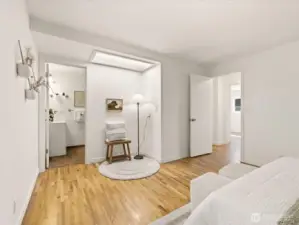 Primary Bedroom with Bath and nook