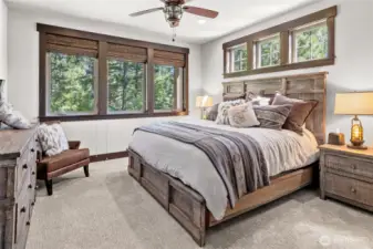 Primary bedroom on main floor.
