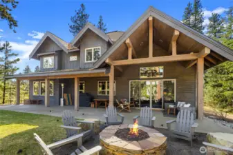 Spend a hot summer evening on the patio!