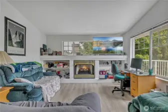 So many windows keeps it bright and brings in natural light all year long--so important in the PNW!