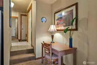 Hallway / Desk area