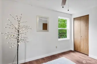 Additional room upstairs.