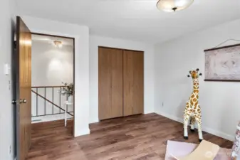 Second additional room upstairs.